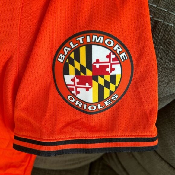 Nike Authentic Baltimore Orioles Cal Ripken Jr Baseball Orange Jersey - Picture 5 of 6